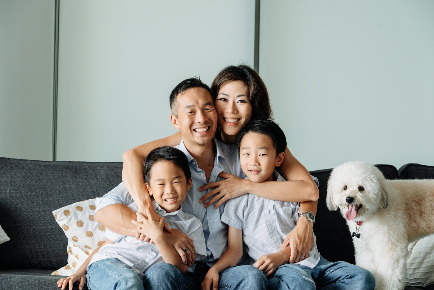 Adrian Li family portrait