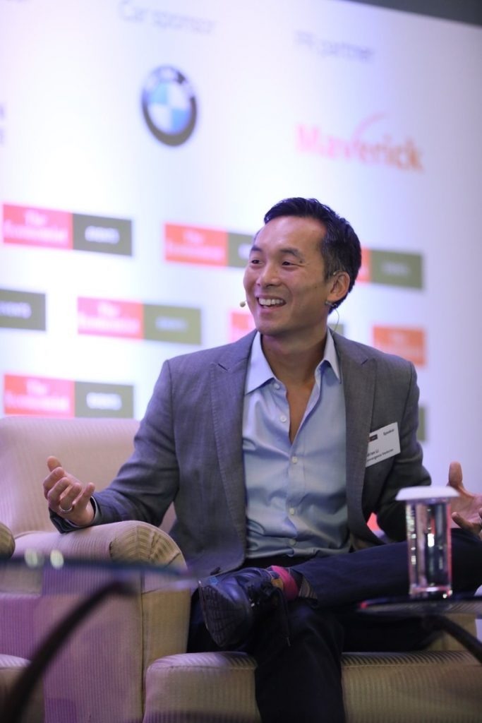 Adrian Li speaking
